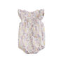 Aurelia Lavender Smock Sunsuit, thumbnail 2 of 7