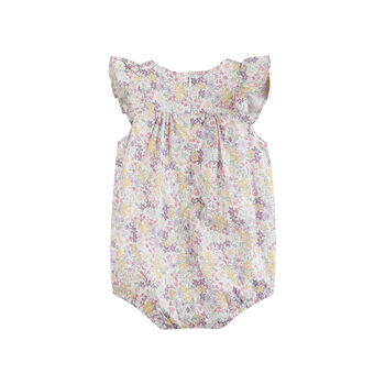 Aurelia Lavender Smock Sunsuit, 2 of 7