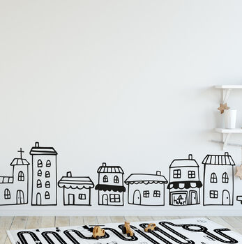 Little Village Wall Mural Stickers, 3 of 3