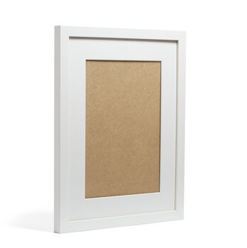 White Wooden Picture Frame By Over & Over | notonthehighstreet.com