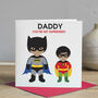 Daddy Superhero Card, thumbnail 4 of 5