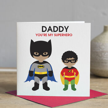 Daddy Superhero Card, 4 of 5