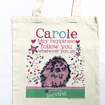 Personalised Leaving Bag, 3 of 12