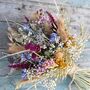 Wedding Dried Flower Bouquet Meadow Mixed Middle, thumbnail 1 of 5