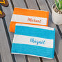 Personalised Embroidered Chlorine Resistant Pool Towel, thumbnail 8 of 12