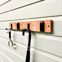 Coat Hook Reclaimed Wooden Flip Down, Flip Up Wall Mounted, thumbnail 6 of 7