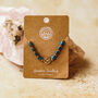 Four Leaf Clover Gemstone Gold Plated 18 K Bracelet Collection, thumbnail 4 of 11