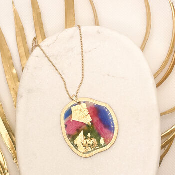 Abstract Shape Multicolour Pendant Necklace, 5 of 5