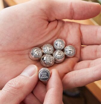 Personalised Men's Reminder Leather Bracelet, 6 of 6