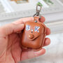Personalised Air Pods Soft Faux Leather Case Gift, thumbnail 5 of 7