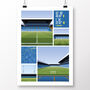 Leeds United Views Of Elland Road Poster, thumbnail 2 of 6