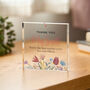 Teacher Thank You Gift Acrylic Plaque Keepsake, thumbnail 2 of 4