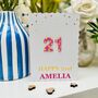 21st Birthday Card For Her Or Him, thumbnail 3 of 5