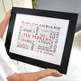 Personalised 'The Story Of Us' Family Print, thumbnail 1 of 10