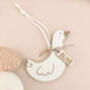 Set Of Four Personalised Wooden Easter Tree Decorations, thumbnail 3 of 7