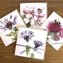 Just Bees! Botanical Floral Art Card Gift Set, thumbnail 1 of 5