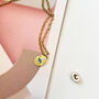 White Rose Hand Enamelled Charm Pendant Necklace, thumbnail 6 of 11