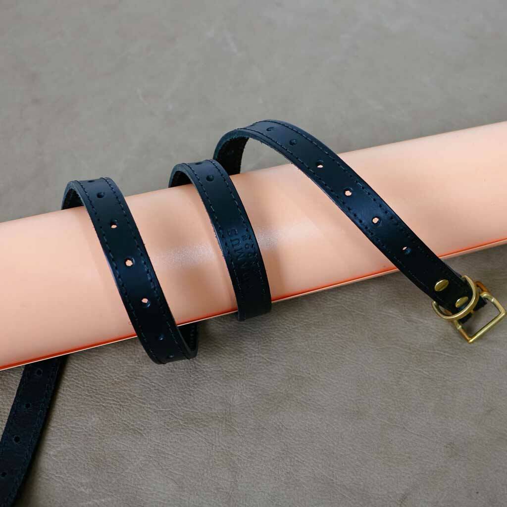 Leather Multiple Size Skinny Belt, 1 of 12