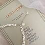 Lucy White Ivory Silver Pearl Drop Jewel Gift Necklace, thumbnail 6 of 7