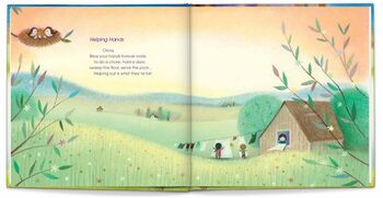 Personalised Children's Book, Book Of Blessings, 3 of 9