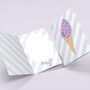 Pack Of Flower Ice Cream Greeting Cards, thumbnail 12 of 12