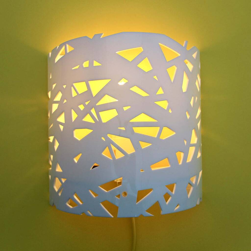 Criss Cross Wall Light By Kirsty Shaw