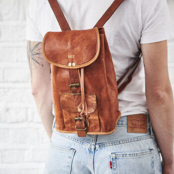 Leather Backpack, 3 of 6