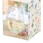 Floral Stemless Wine Glass, thumbnail 3 of 4