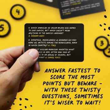 The Fast And The Curious | The Brilliant Quiz Game Of Speed And Regret, 5 of 6