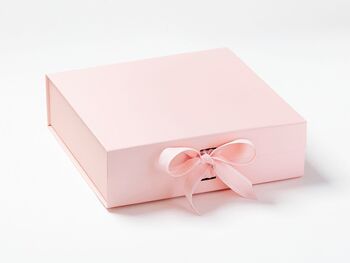 New Baby Girl Rose Smocked Keepsake Gift Box, 4 of 7
