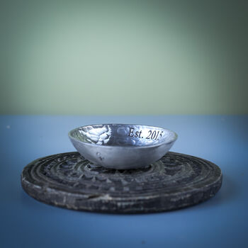 10th Anniversary Gift, Aluminium Ring Bowl, 9 of 11