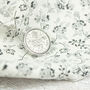 Personalised 60th Birthday Sixpence Tie Or Brooch Pin, thumbnail 4 of 7