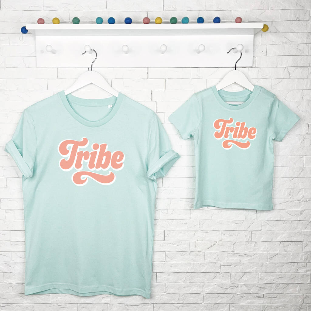 'Tribe' Matching Family T Shirts, 1 of 2