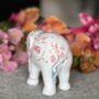 Hand Painted 'Blossom' Mother's Love Elephant, thumbnail 7 of 12