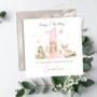 Princess 2nd Birthday Card, Pink Birthday Card For Daughter, Granddaughter, Any Relationship, thumbnail 2 of 3