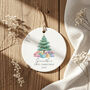 Personalised Baby’s First Christmas Decoration Bauble, thumbnail 6 of 9