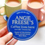 Personalised Blue Plaque Coaster, thumbnail 1 of 5
