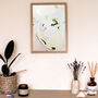 'Moonscape' Boho Abstract Wall Art Print A3, thumbnail 2 of 2