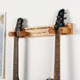 Personalised Double Guitar Stand And Plectrum Holder, thumbnail 3 of 5