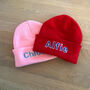 Personalied Kids Beanies, thumbnail 2 of 4