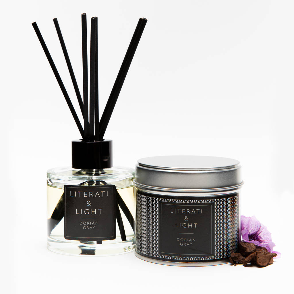 dorian gray frankincense, incense, ambergris diffuser by literati