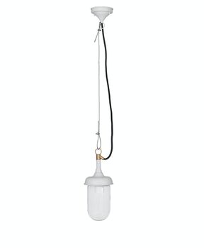 Lilly White Outdoor Pendant Light, 2 of 2