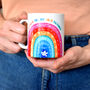 Personalised Rainbow Placemat And Mug Gift Set, thumbnail 6 of 12