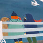 'You, Me And Chippy Tea' A4 Seaside Art Print, thumbnail 2 of 3