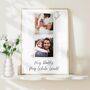 My Daddy My World Photo Print, New Parents Photo Gift, Any Relationship, thumbnail 1 of 2
