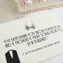 The Great Gatsby Bow Tie Necklace, thumbnail 3 of 5