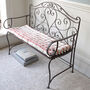 Traditional French Style Scrolled Indoor Bench, thumbnail 1 of 7