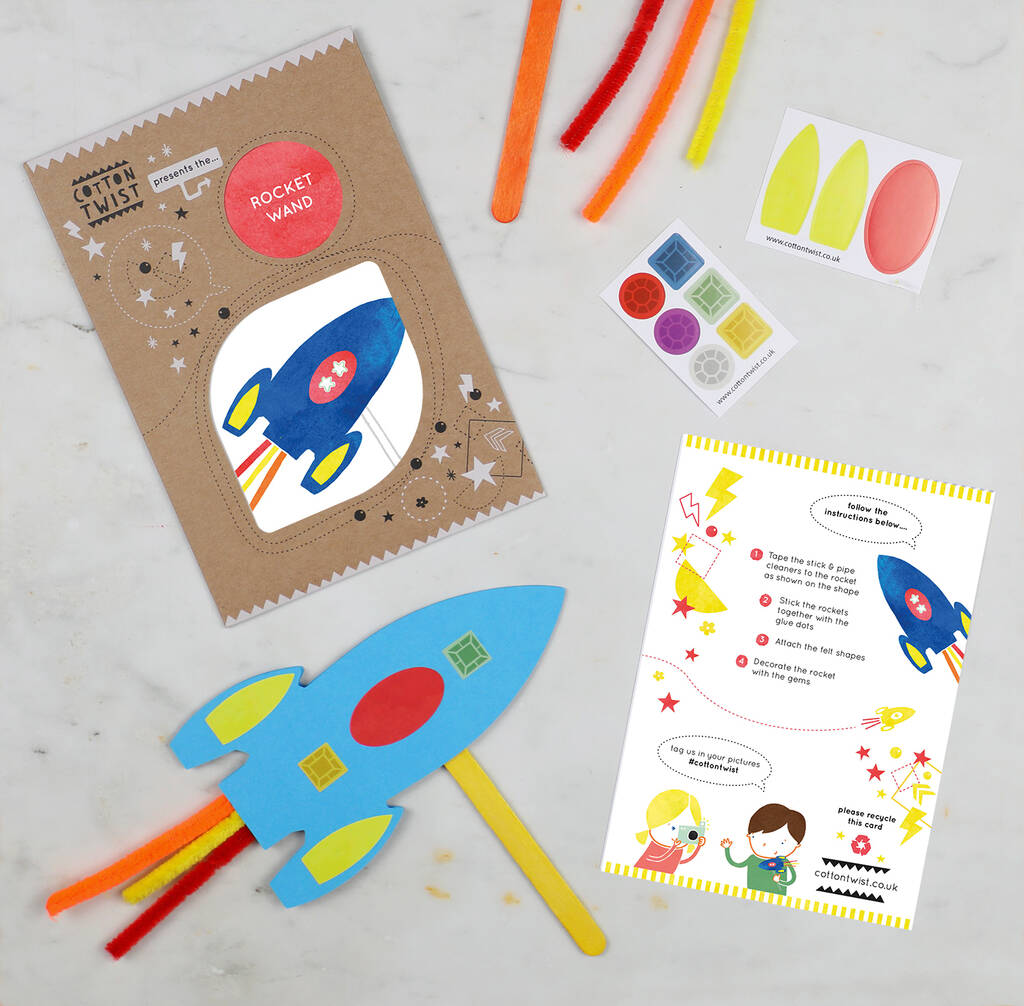 Make Your Own Rocket Wand Kit, 1 of 4