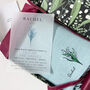 Personalised Choose Your 'Birth Flower' Scarf, thumbnail 2 of 12