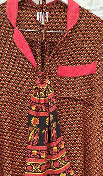 Upcycled Sari Pyjamas, 11 of 12